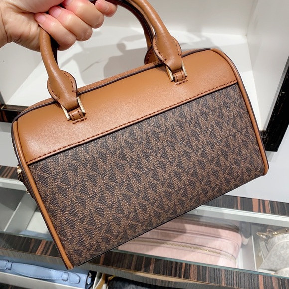 Michael Kors Signature Travel XS Duffle Crossbody - Picture 4 of 9